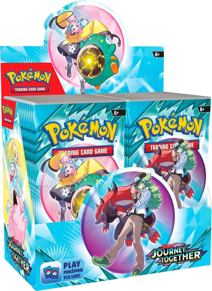 Journey Together Booster Display Box sealed product packaging
