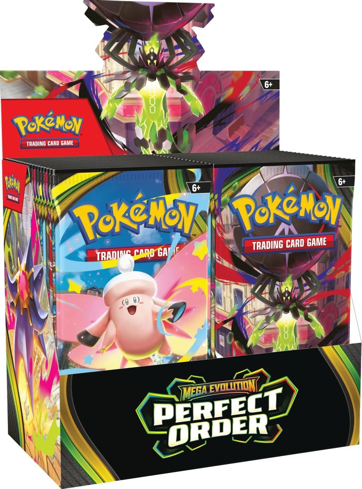 Perfect Order Booster Display Box sealed product packaging