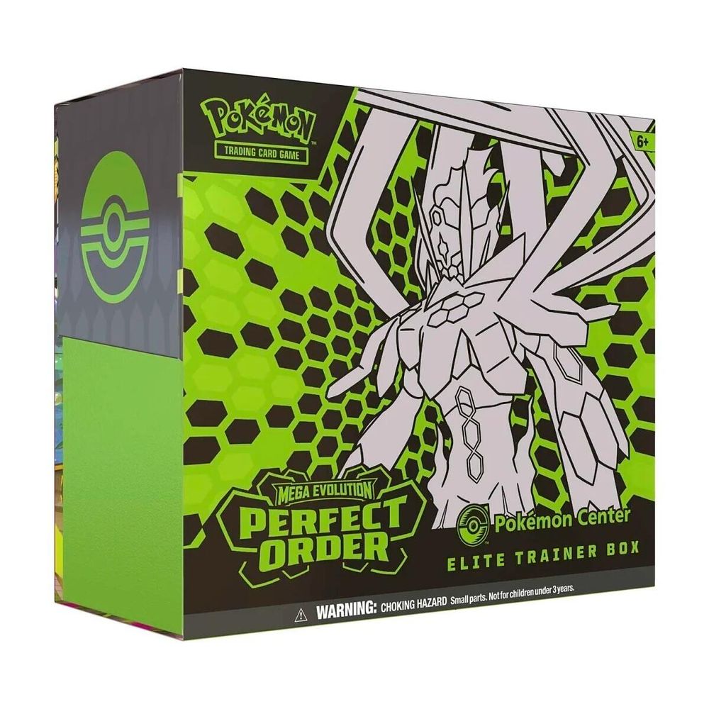 Perfect Order Pokémon Center Elite Trainer Box sealed product packaging
